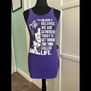 PRINCE graphic tank dress size Small
